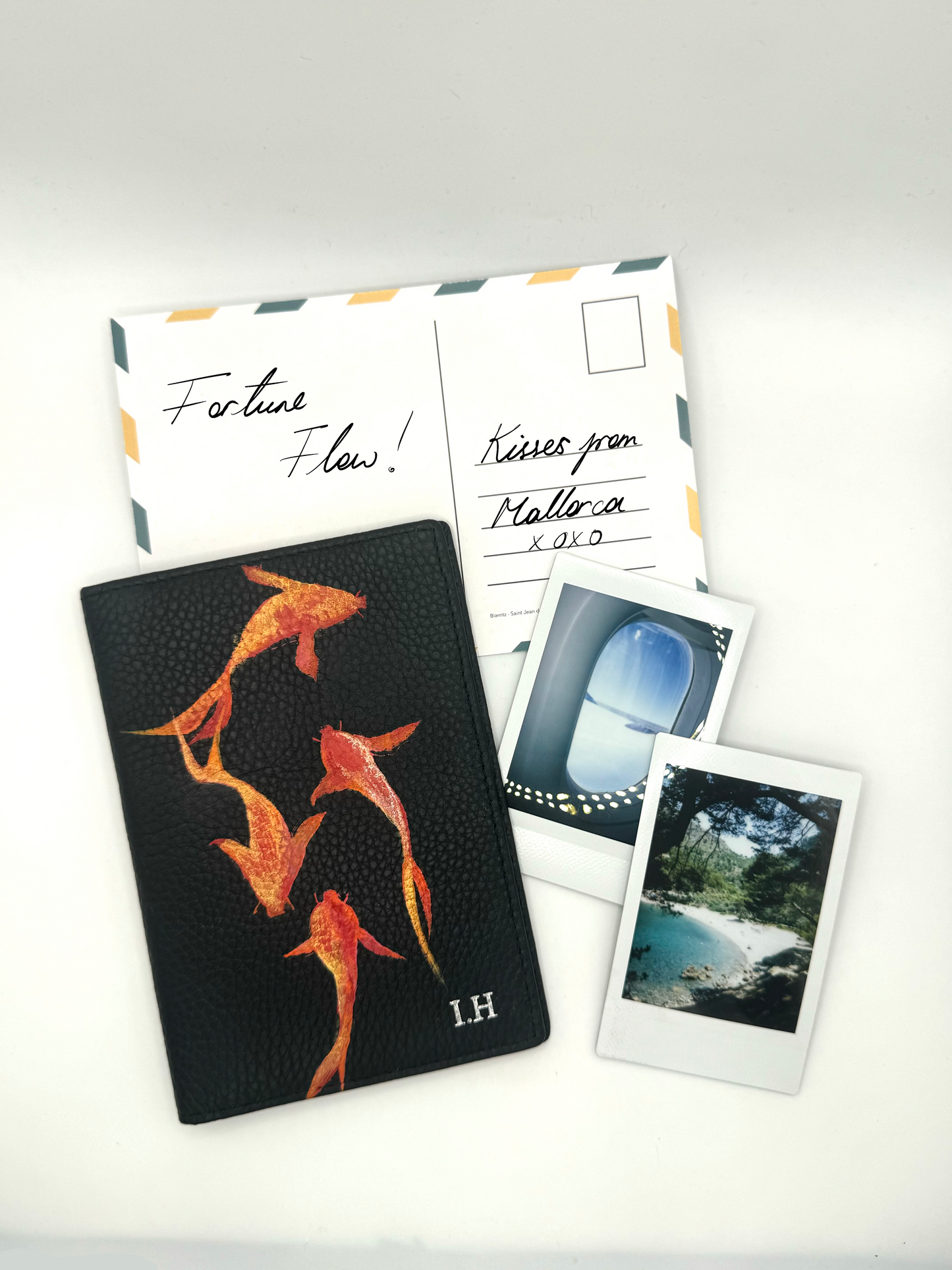 The 'Fortune Flow' Passport Holder