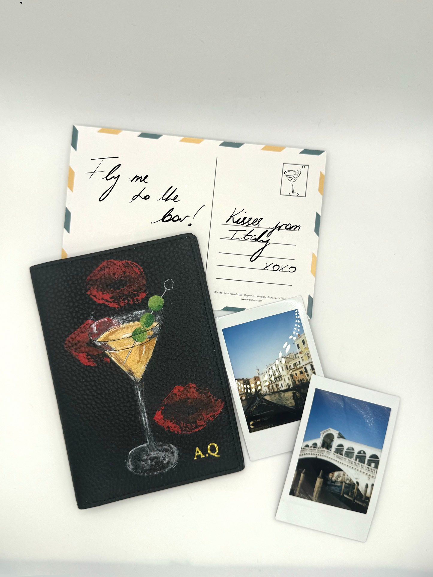 The 'Fly me to the Bar' Passport Holder