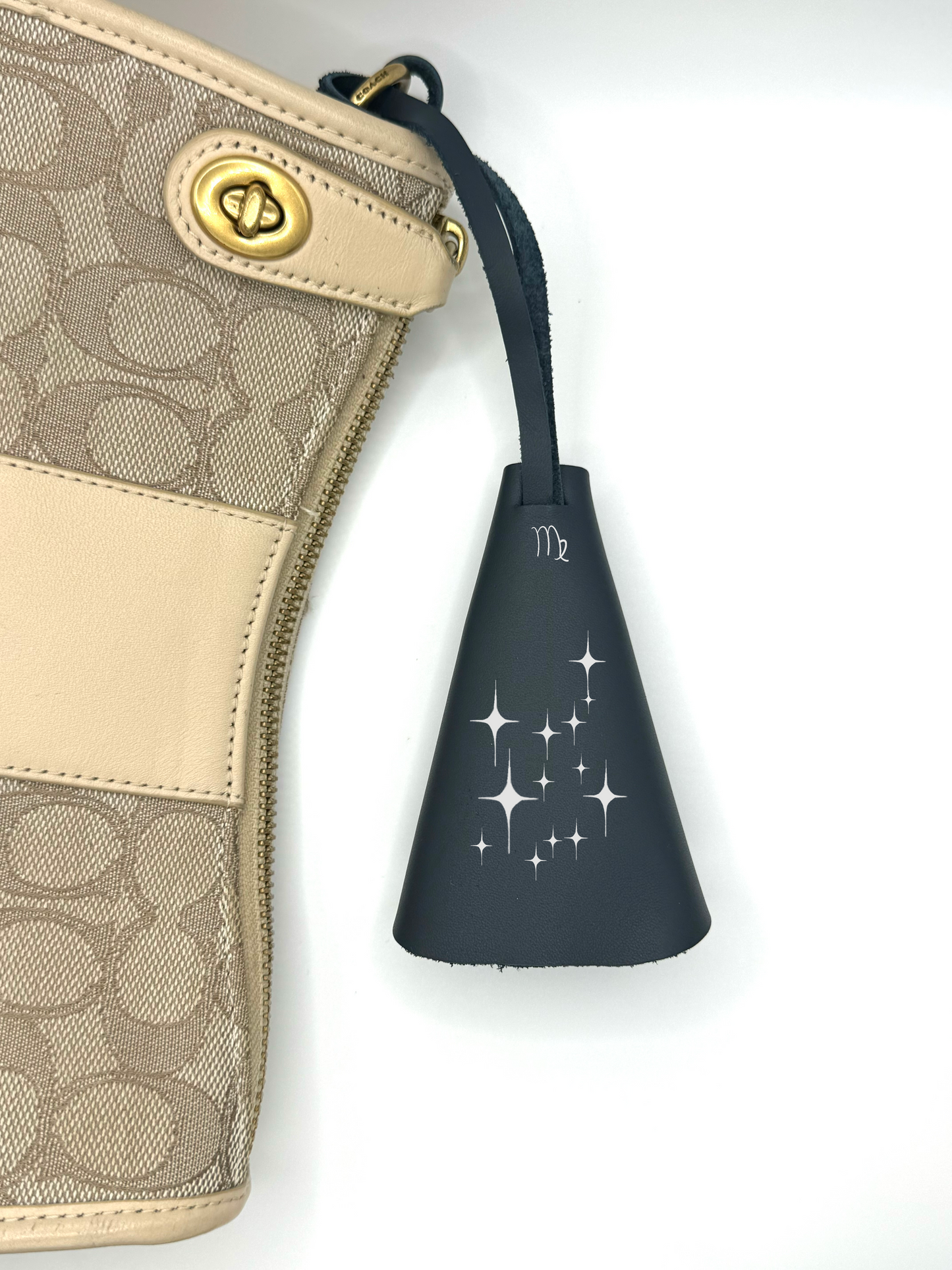 The Constellations Leather Bag Charm