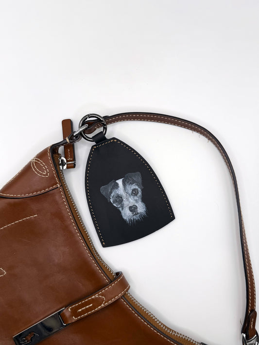 The Pet Portrait Bag Charm